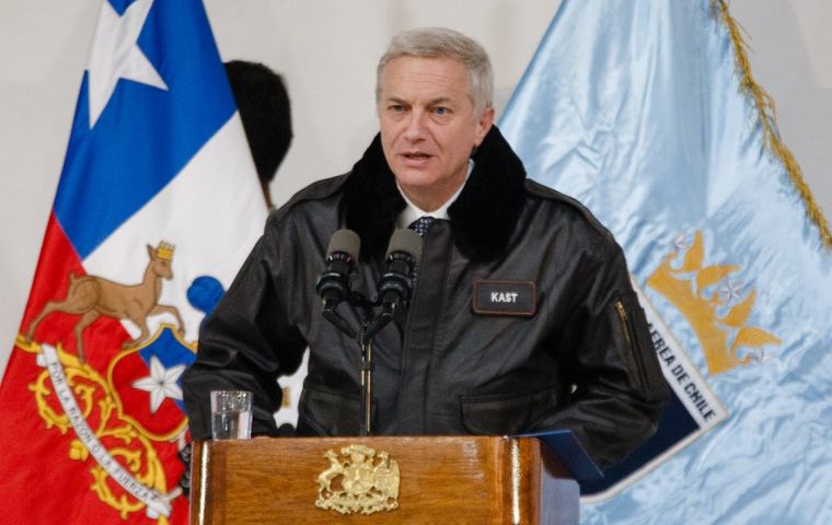 Kast wrote that Crespo had been cleared of all charges and that it was confirmed he acted in self-defense, a reading of the ruling that is the president's own