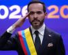 Abelardo de la Espriella delivers his first speech as president at the Pichincha Battalion in Cali