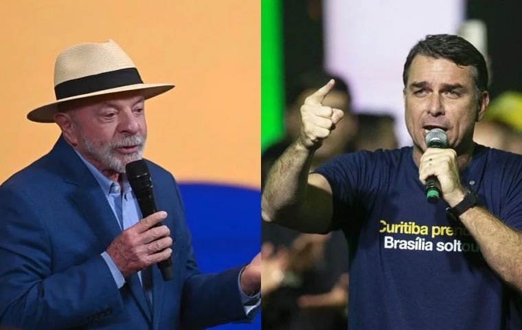 The Quaest poll released on Friday gives Lula 43% against Fl&aacute;vio Bolsonaro's 40% in a potential runoff