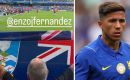 The supporter's gesture referred back to the controversy that arose after the World Cup semi-final played on July 15 in Atlanta, in which Argentina beat England 2-1