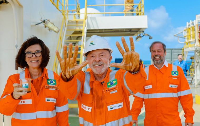 Lula, who attended the event, highlighted the significance of the find for the country's future oil production but said it does not alter Brazil's strategy on renewable energy
