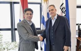 Kicillof, governor since 2019 and a former economy minister, described the meeting as an opportunity to hear the Uruguayan leader's reading of the international situation