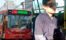 The situation came to light when the bus scraped another vehicle belonging to the same company