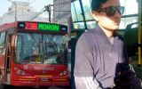 The situation came to light when the bus scraped another vehicle belonging to the same company