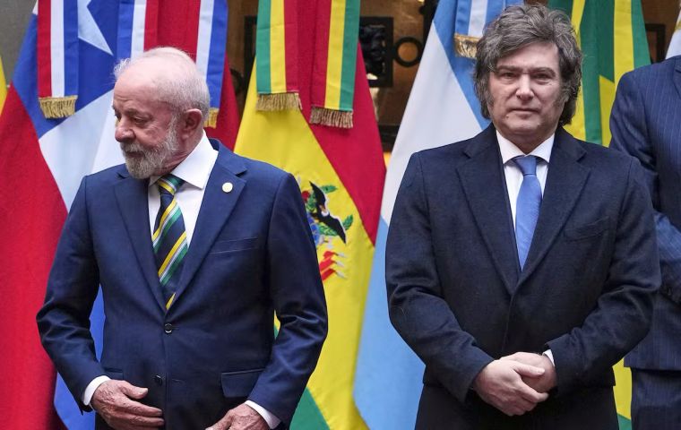 Among the Argentine interests he considers to be at stake, Massot cited the functioning of Mercosur and Brazil's backing for Argentina's sovereignty claim over the Falklands.