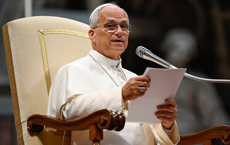 The pontiff called for acting so that the good of the human family is not sacrificed to private interests, and raised a question about the pace of technological development