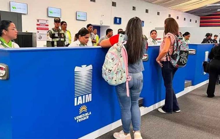 Airlines that have resumed operations or will do so this week include Iberia, Copa, Avianca, Latam, American Airlines, Gol, Air Europa and Plus Ultra, alongside Venezuela's Conviasa and Laser.