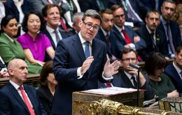 We will always respect the rights of the Falkland Islanders to choose to be British, Burnham said during the weekly Prime Minister's Questions