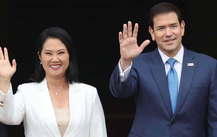 Fujimori said the move relaunches joint work between the two countries and rejected the idea that it compromises Peruvian sovereignty