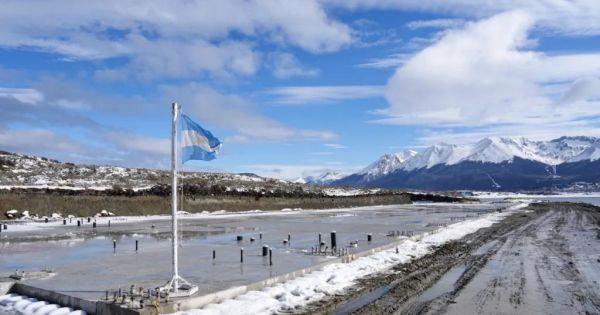 Argentine government says the Ushuaia naval base will monitor resources and sovereignty