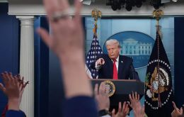 I am proud to announce that, effective immediately, I am banning Fake News CNN, MSNOW and Politico from the White House as a result of their constant 'reporting' FAKE NEWS! he wrote