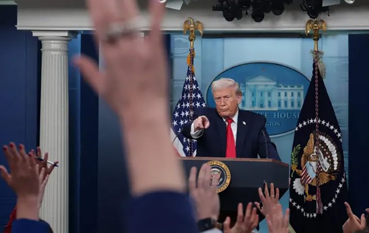 I am proud to announce that, effective immediately, I am banning Fake News CNN, MSNOW and Politico from the White House as a result of their constant 'reporting' FAKE NEWS! he wrote