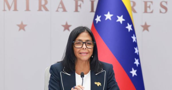 Delcy Rodríguez arrives in New York for UN General Assembly, ahead of meeting with Trump