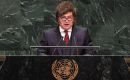 It was his third speech as president to the body and the eighth of the day's speakers, running 19 minutes
