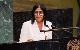 It was the first address by a Venezuelan head of state to the body's plenary since 2018, when Nicol&aacute;s Maduro spoke