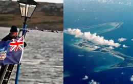 The column describes Milei as having moved from economic libertarianism to nationalism and, having once celebrated Margaret Thatcher, now seeking to attract Donald Trump with oil concessions