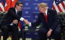 Donald Trump muses about transferring part of our territory to Ireland. The EU threatens us with illegal car and steel tariffs