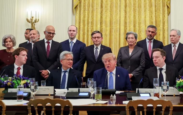 The document, titled White House Accord on Super Intelligence: Joint Commitment on Frontier Responsibilities, was posted by the president after a lunch with industry executives