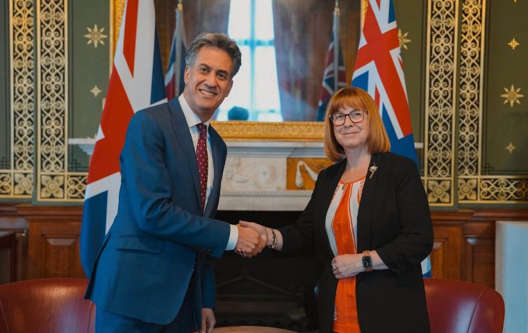Roberts holds the Trade, Industry and Mineral Resources portfolio in the archipelago's government and announced on September 21 the five-year extension of offshore hydrocarbon licences.
