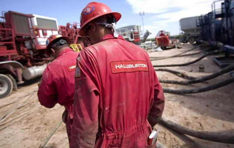In a statement issued in Houston, the New York Stock Exchange-listed company said it had been in contact with the Argentine Federal Authority regarding any involvement in the project