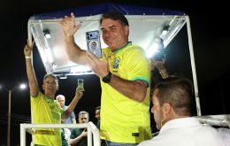 Brazil wants change, Bolsonaro said in Bras&iacute;lia, thanking some 56 million voters, more than his father won in the first round in 2022