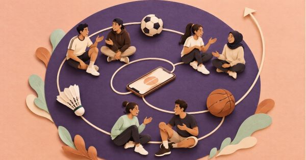 De grupos de chat a transmisiones: cómo crecen las comunidades deportivas en Indonesia