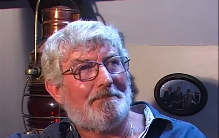 He was awarded the Polar Medal in 1983 and appointed MBE in 1998. He retired in 2003 after 33 Antarctic voyages and 42 years at sea, with a farewell from the Ernest Shackleton in Stanley