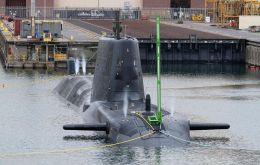 HMS Agamemnon is the sixth Astute-class submarine – the largest, most advanced and powerful attack sub ever operated by the Royal Navy (Picture: MOD)