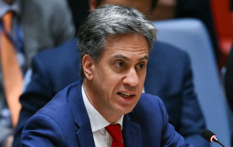 &ldquo;We will always stand up for the Falkland Islanders, their right to determine their own future, and their right to pursue legitimate economic development,&rdquo; he added