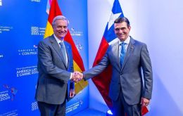 &ldquo;President Paz, today we stop turning our backs on each other. We did not come just for a gesture, we came to begin making history,&rdquo; Kast said after the bilateral meetings