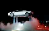 In the demonstration, held at SpaceX&rsquo;s test site in McGregor, the prototype drove up a ramp, turned upside down, separated from it and completed a rotation before touching the ground