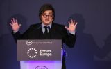 Milei explained why he has not met S&aacute;nchez on any of his seven visits to Spain as head of state: &ldquo;I&rsquo;m not going to see a criminal thief like Pedro S&aacute;nchez”