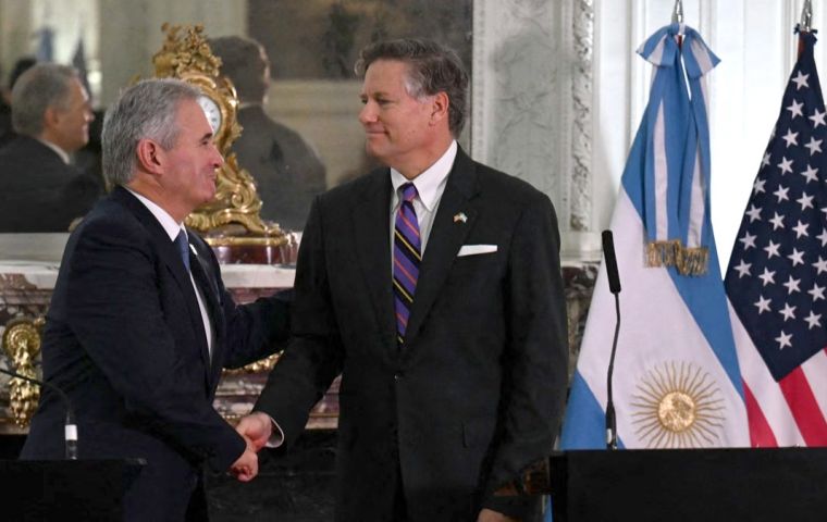 Landau also defended the US proposal to end the UN Decolonisation Committee, before which Argentina presents its claim every year