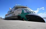 The vessels that arrived were the Expedition, Ocean Albatros, Ocean Nova, Sylvia Earle, Ocean Explorer, Seaventure and Sea Spirit, ships with reinforced hulls equipped to sail in polar waters