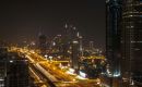  Sheikh Zayed Road and the Burj Khalifa at night &mdash; Photo: Unsplash