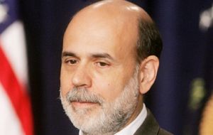 Fed is ready “to act as needed” said Bernanke