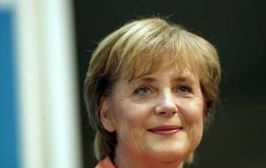 Angela Merkel, the first woman to become Chancellor of Germany, ranks No. 1