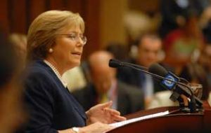 Nothing seems to be going right for Chile's Pte. Bachelet