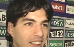 Ajax's Uruguayan striker Suarez