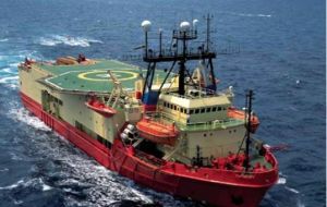 Survey vessel <i>Ocean Explorer”