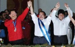 Ptes. Chavez, Ortega and Morales
