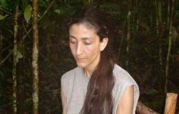 Colombia's former presidential candidate Ingrid Betancourt.