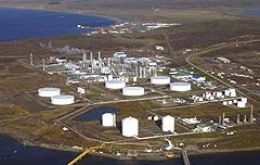Methanex plant located at Cabo Negro,  Punta Arenas