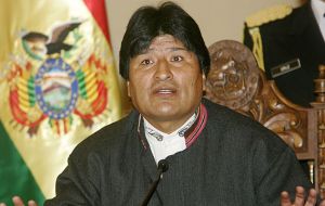 Evo Morales: “The people want us to stay together”