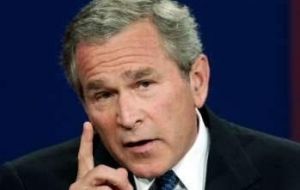 Bush:  “concerned about the economy”