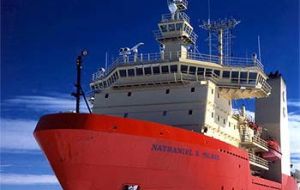 US ice breaker vessel the <i>Nathaniel Palmer</i>. <br>(Photo: US Government)