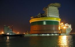 Petrobras drilling ship