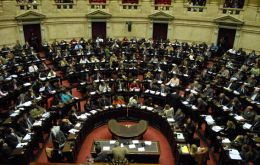  Argentine Congress during the debate