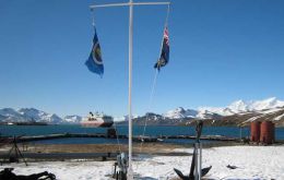 South Georgia Grytviken view  <br>Picture J. Fowler