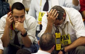 Sao Pablo operators stock market yesterday